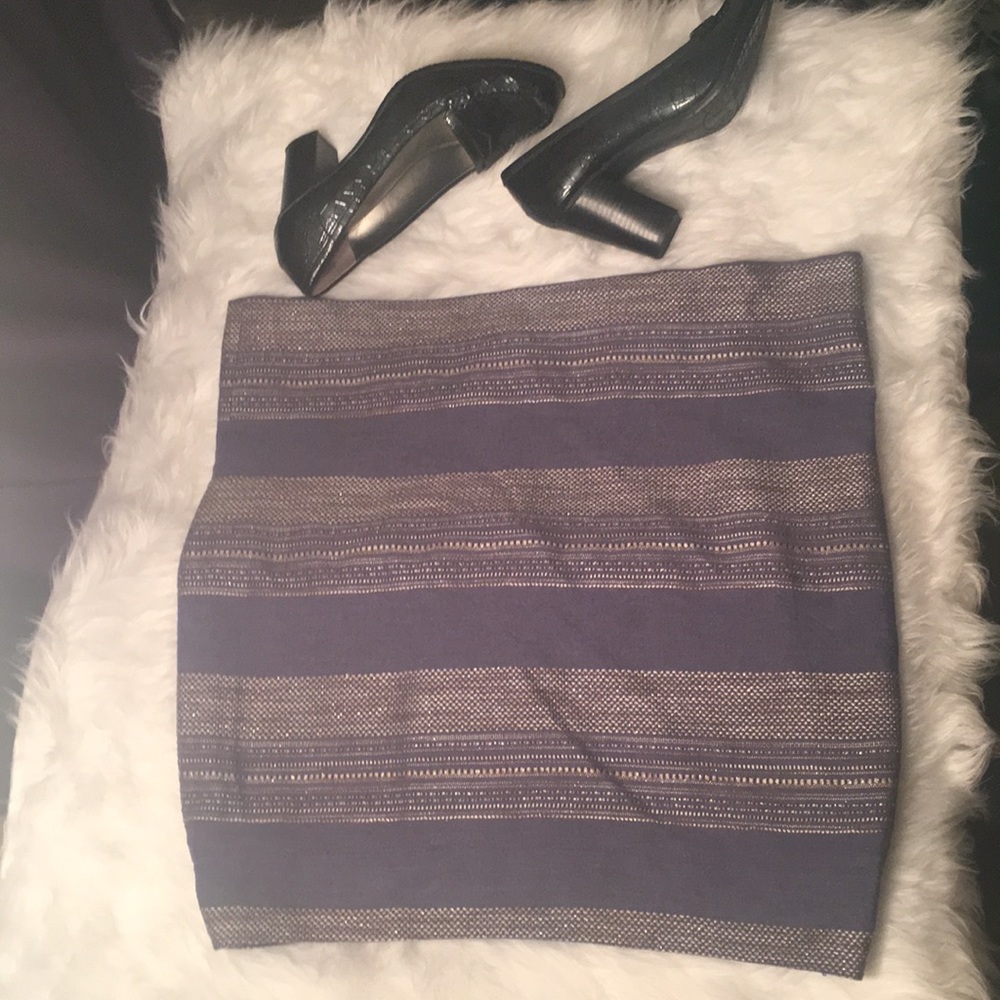 Blue skirt